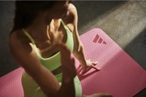 Коврик для йоги Adidas YOGA MAT розовый ADYG-10003PF