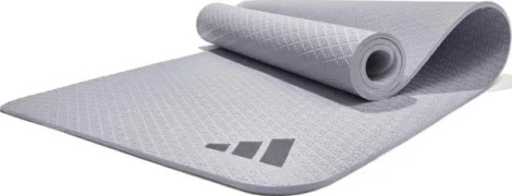 Коврик для йоги Adidas YOGA MAT серый ADYG-10003SV