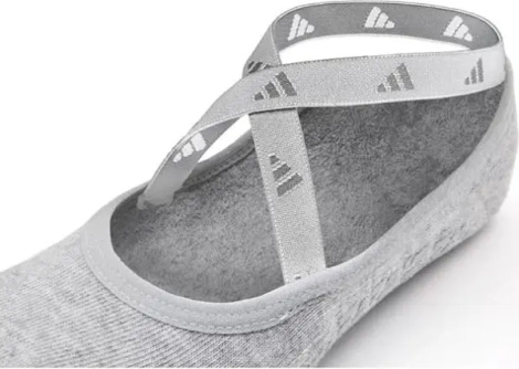 Шкарпетки для йоги Adidas YOGA SOCKS сірі L/XL ADYG-30202GR