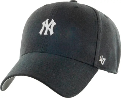 Кепка 47 Brand NEW YORK YANKEES BASE RUNNER SNAP черно-серая B-BRMPS17WBP-BKA
