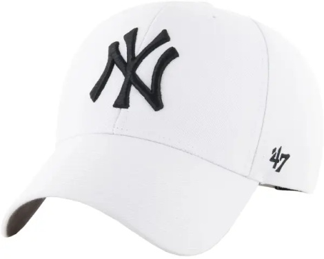 Кепка 47 Brand NEW YORK YANKEES біло-сіра B-MVP17WBV-WHF