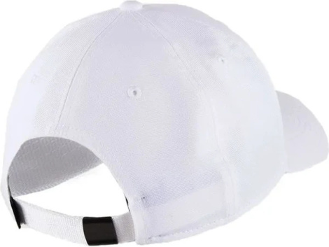 Бейсболка Nike Jordan CLASSIC99 CAP METAL JM белая CW6410-100