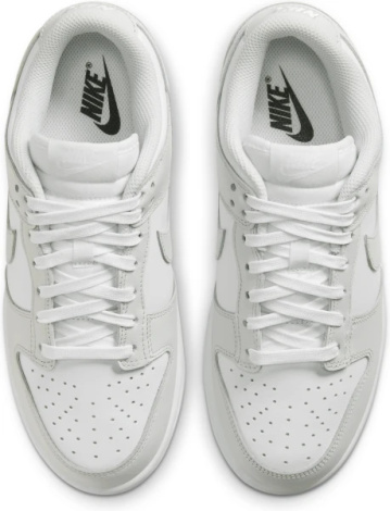 Кросівки жіночі Nike DUNK LOW світло-сіро-білі DD1503-103