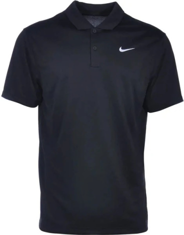 Поло Nike DF POLO SOLID черная DH0857-010