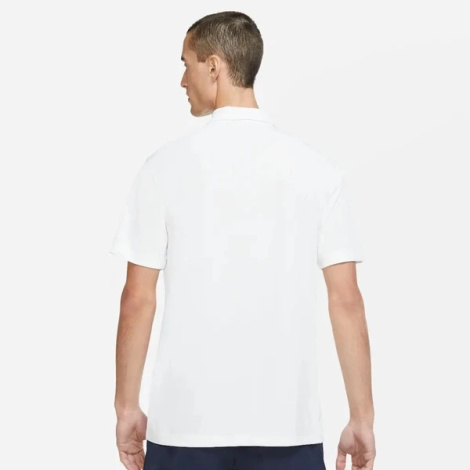 Поло Nike DF POLO SOLID белое DH0857-100