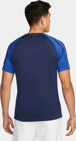 Футболка сборной Франции Nike FFF STRIKE DRI-FIT темно-сине-синяя DH6444-410