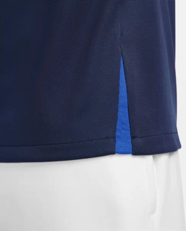 Футболка сборной Франции Nike FFF STRIKE DRI-FIT темно-сине-синяя DH6444-410