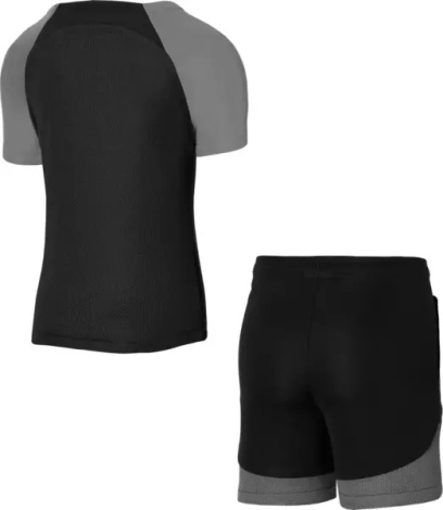 Комплект футбольной формы детский Nike DRI-FIT ACADEMY PRO черно-серый DH9484-013