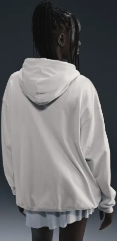 Толстовка жіноча Nike SPORTSWEAR OVERSIZED світло-сіра DM6415-104