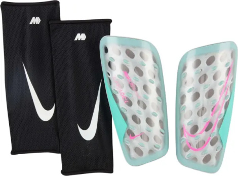 Щитки футбольні Nike MERCURIAL FLYLITE SUPERLOCK біло-бірюзово-рожево-чорні DN3608-395