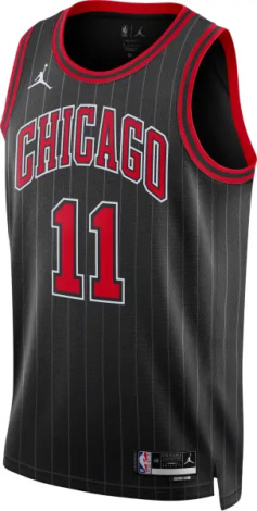 Майка баскетбольная Nike CHICAGO BULLS STATEMENT EDITION JORDAN DRI-FIT NBA SWINGMAN черно-красная DO9521-010