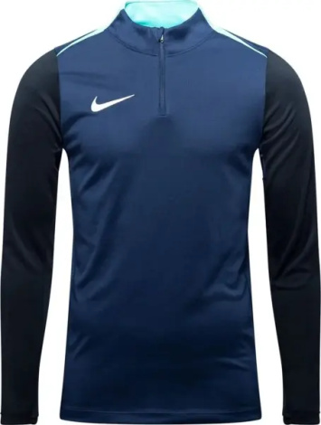 Реглан Nike DRI-FIT ACADEMY PRO 24 DRILL TOP темно-синьо-чорно-бірюзовий FD7667-453