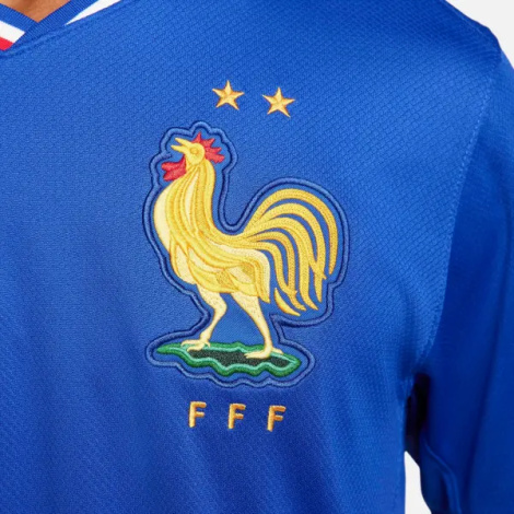 Футболка сборной Франции Nike FFF DRI-FIT REPLICA 2024-2025 домашняя синяя FJ1259-452