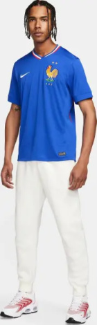 Футболка сборной Франции Nike FFF DRI-FIT REPLICA 2024-2025 домашняя синяя FJ1259-452
