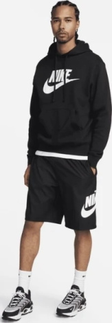 Шорты Nike CLUB WOVEN SHORTS черные FN3303-010