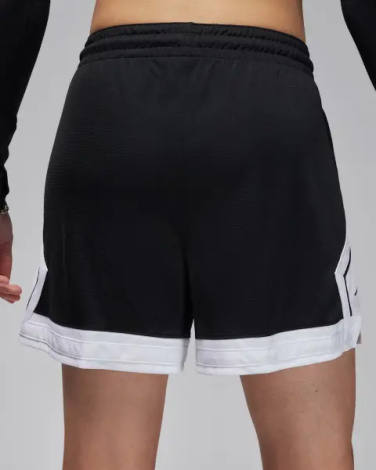 Шорти баскетбольні жіночі Nike JORDAN SPORT 10CM DIAMOND чорно-білі FN5134-010