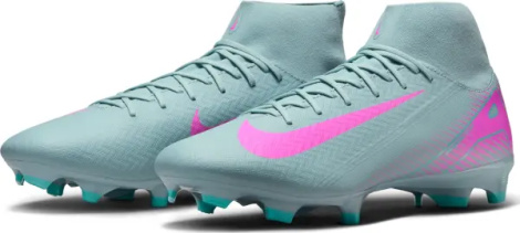 Бутси Nike MERCURIAL ZOOM SUPERFLY 10 ACADEMY FG/MG темно-м'ятно-рожеві FQ1456-301