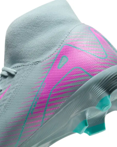 Бутси Nike MERCURIAL ZOOM SUPERFLY 10 ACADEMY FG/MG темно-м'ятно-рожеві FQ1456-301