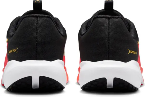 Кросівки бігові підліткові Nike SONIC FLY (GS) чорно-червоно-м'ятні FZ0017-005