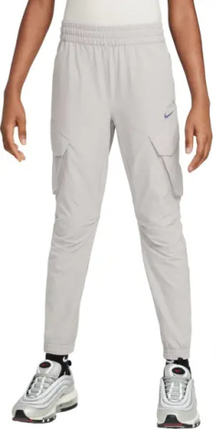 Спортивні штани підліткові Nike SPORTSWEAR CITY UTILITY CARGO світло-сірі FZ4904-009