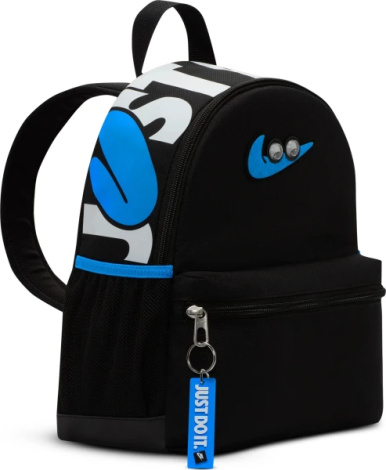 Рюкзак підлітковий Nike BRASILIA JDI MINI BACKPACK SWOOSHY чорно-синій FZ7259-010