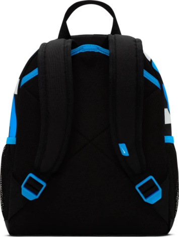 Рюкзак підлітковий Nike BRASILIA JDI MINI BACKPACK SWOOSHY чорно-синій FZ7259-010