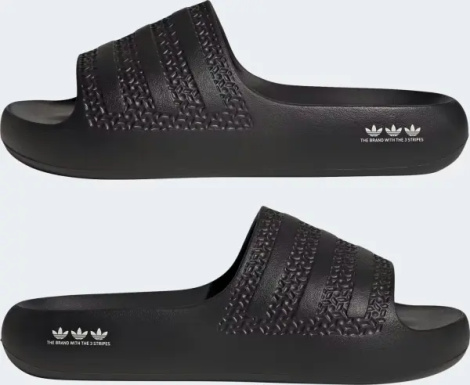 Шлепанцы женские Adidas ADILETTE AYOON черные GX1979