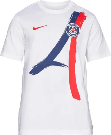 Футболка Nike PARIS SAINT-GERMAIN AWAY бело-темно-сине-красная HF0826-100