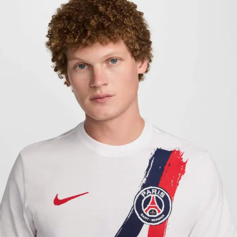 Футболка Nike PARIS SAINT-GERMAIN AWAY бело-темно-сине-красная HF0826-100