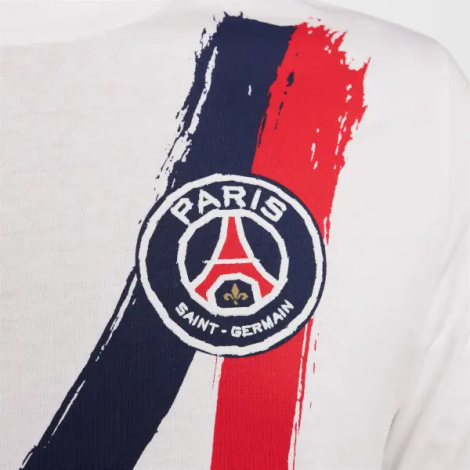 Футболка Nike PARIS SAINT-GERMAIN AWAY бело-темно-сине-красная HF0826-100