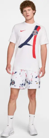 Футболка Nike PARIS SAINT-GERMAIN AWAY бело-темно-сине-красная HF0826-100