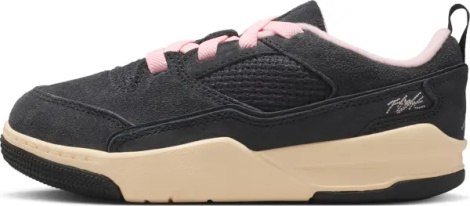 Кросівки дитячі Nike FLIGHT COURT (PS) темно-сіро-світло-рожеві HF3332-012