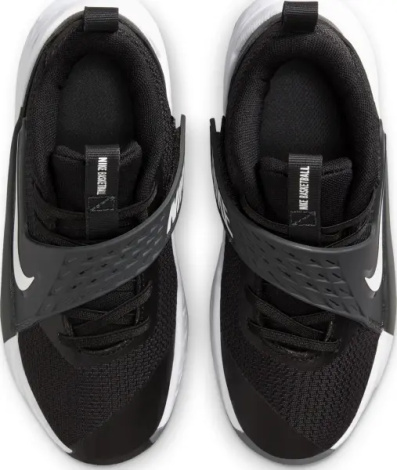 Кросівки дитячі Nike TEAM HUSTLE D 12 (PS) чорно-білі HF6280-002