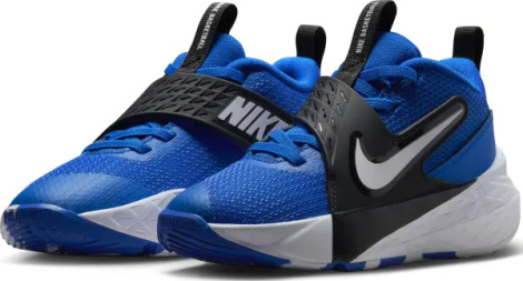 Кроссовки детские Nike TEAM HUSTLE D 12 (PS) сине-черные HF6280-400