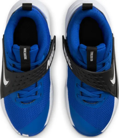 Кроссовки детские Nike TEAM HUSTLE D 12 (PS) сине-черные HF6280-400