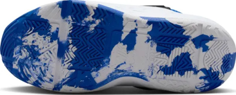 Кроссовки детские Nike TEAM HUSTLE D 12 (PS) сине-черные HF6280-400