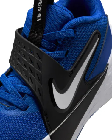Кроссовки детские Nike TEAM HUSTLE D 12 (PS) сине-черные HF6280-400