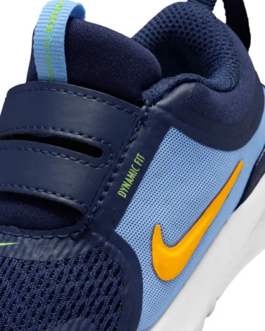 Кросівки дитячі Nike STAR RUNNER 5 (TD) темно-синьо-блакитно-помаранчеві HF7006-403