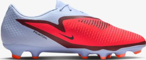 Бутсы Nike PHANTOM 6 LOW ACADEMY FG/MG светло-сине-красные HJ4564-400
