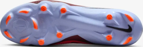 Бутсы Nike PHANTOM 6 LOW ACADEMY FG/MG светло-сине-красные HJ4564-400