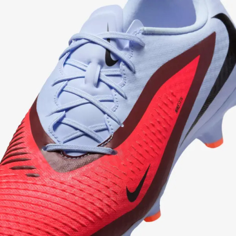 Бутсы Nike PHANTOM 6 LOW ACADEMY FG/MG светло-сине-красные HJ4564-400