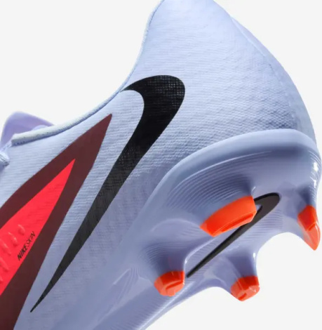 Бутсы Nike PHANTOM 6 LOW ACADEMY FG/MG светло-сине-красные HJ4564-400