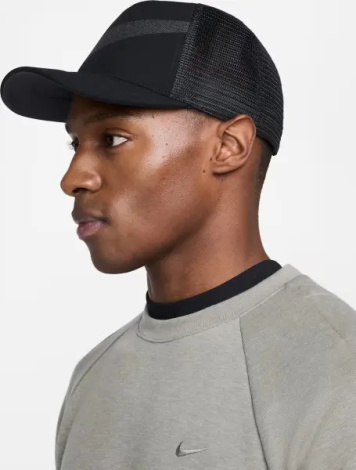 Кепка Nike RISE DRI-FIT TRUCKER чорна HJ7018-010