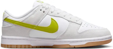 Кросівки жіночі Nike DUNK LOW біло-салатові HJ7335-133