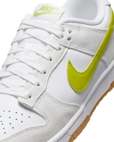 Кросівки жіночі Nike DUNK LOW біло-салатові HJ7335-133