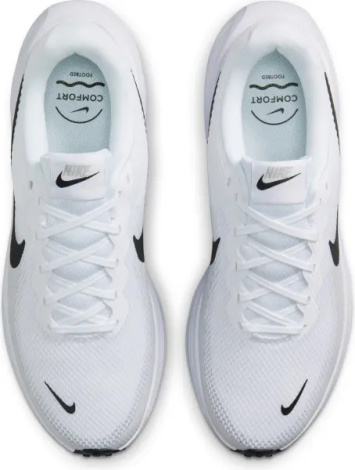 Кроссовки беговые Nike REVOLUTION 8 бело-черные HJ9198-101