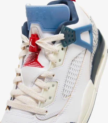 Кросівки Nike JORDAN SPIZIKE LOW біло-синьо-червоні HM3712-164