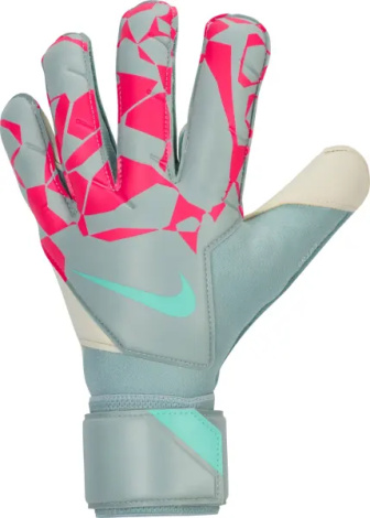 Воротарські рукавиці Nike GRIP3 - HO24 темно-м'ятно-рожеві HQ0256-395