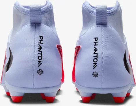 Бутси Nike PHANTOM 6 HIGH CLUB FG/MG світло-синьо-червоні HQ2275-400