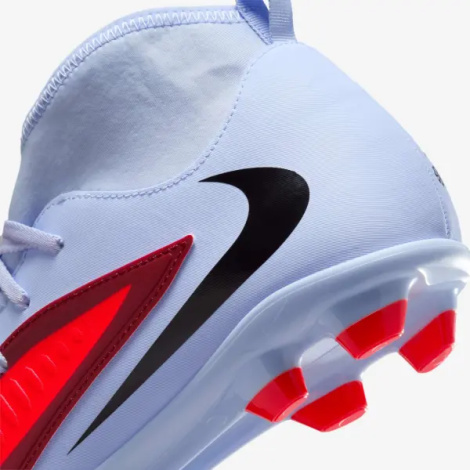 Бутси Nike PHANTOM 6 HIGH CLUB FG/MG світло-синьо-червоні HQ2275-400